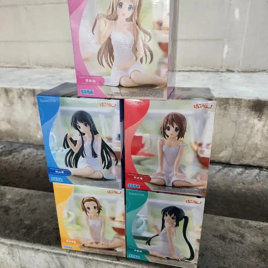 [BUNJANG] SEGA K-ON! 5-Figure Set / 세가 케이온! 피규어 5종 세트