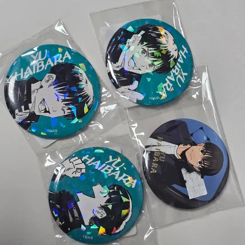 [BUNJANG] Jujutsu Kaisen Yu Hayabara Can Badge Bundle Set / 주술회전 하이바라 유우 캔뱃지 일괄판매