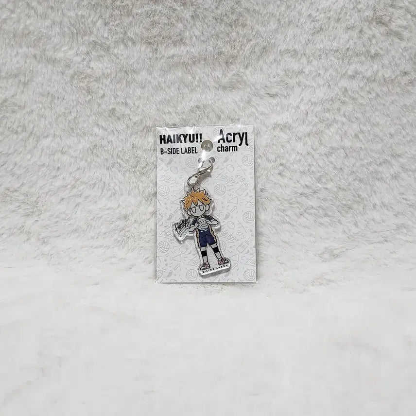 [BUNJANG] Haikyuu Hinata Beside Keyring Charm (Sealed) / [미개봉] 하이큐 히나타 비사이드 키링 참
