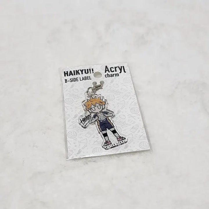 [BUNJANG] Haikyuu Hinata Beside Keyring Charm (Sealed) / [미개봉] 하이큐 히나타 비사이드 키링 참