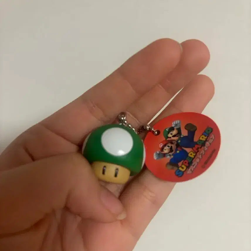 [BUNJANG] Super Mario Mushroom Keychain / (정품)마리오 버섯 키링