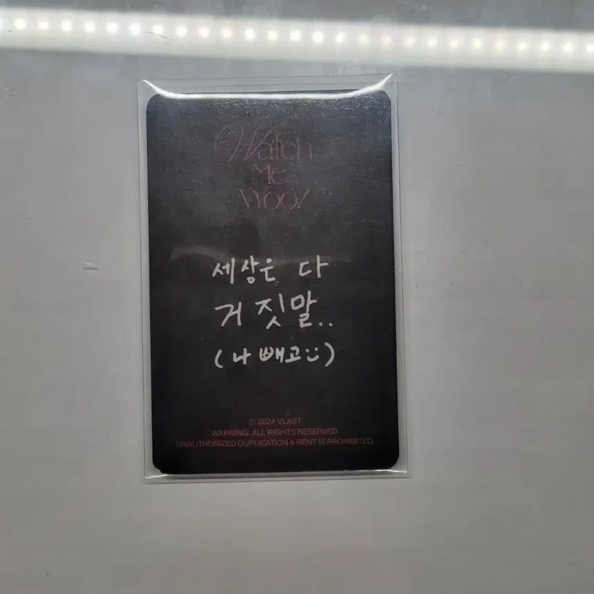 [BUNJANG] PLAVE We Love Special POB Photocard / 플레이브 웨포럽 특전 포카