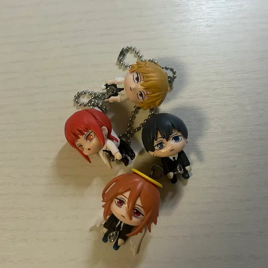 [BUNJANG] Chainsaw Man Gacha Acrylic Charm Set / 체인소맨 대롱가챠 덴지 마키마 아키 천사
