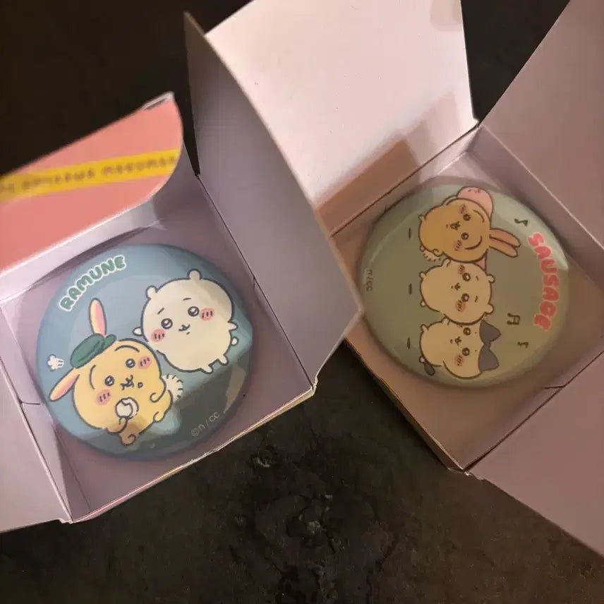 [BUNJANG] Chiikawa Mogumogu Can Badge Bundle Set / 치이카와 먼작귀 모구모구 캔뱃지 일괄