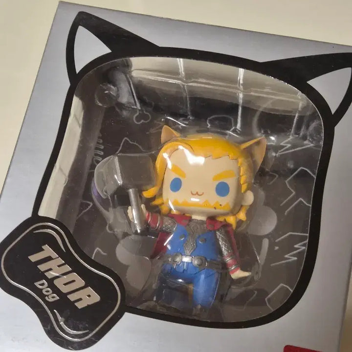 [BUNJANG] Marvel Thor Cat Figure / mcu 마블 토르 천둥의신 네코 고양이 피규어 판매합니다