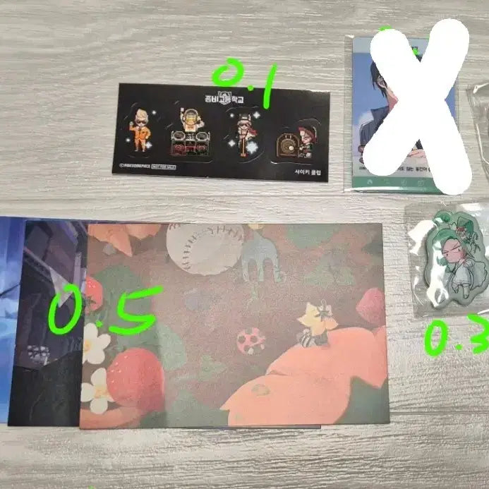 [BUNJANG] Zombie High Merchandise / 좀비고 굿즈 처분