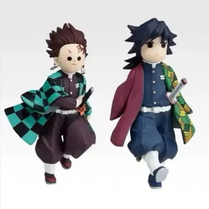 [BUNJANG] Demon Slayer Tanjiro Giyu Techitech Figure D Prize / 귀멸의칼날 d상 탄지로 기유 테치테치 피규어