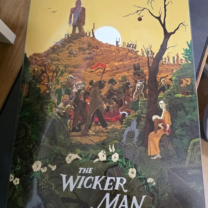 [BUNJANG] Wicker Man Illustration Poster / 위커맨 일러스트 포스터
