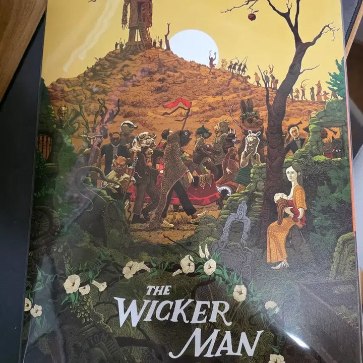 [BUNJANG] Wicker Man Illustration Poster / 위커맨 일러스트 포스터