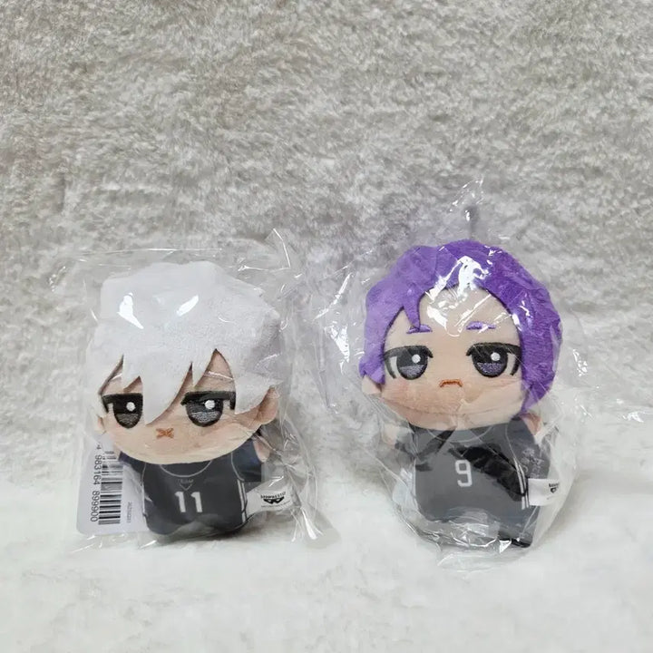 [BUNJANG] Blue Lock Theatrical Version: Nagi &amp; Reo Chibi Plush / [미개봉]블루록 극장판 에피소드 누이 치비구루미 미피입 나기,레오