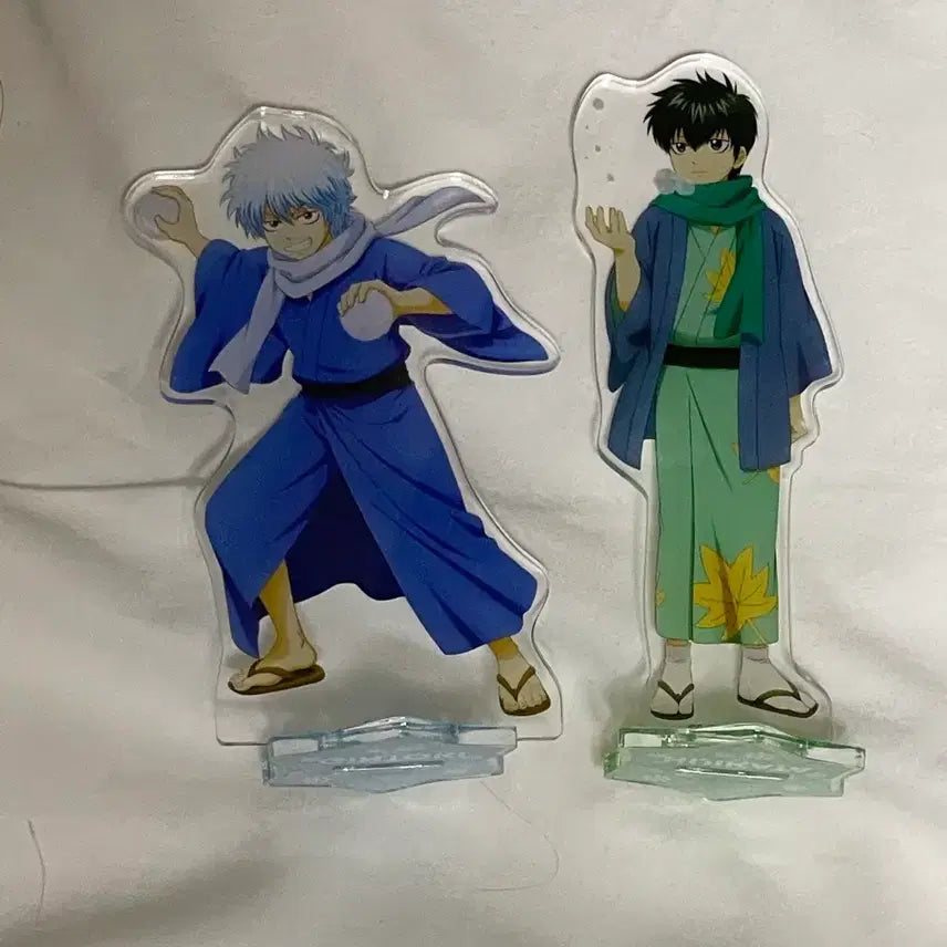 [BUNJANG] Gintama Chibi Acrylic Stand Gintoki Hijikata Bundle Set / (일괄판매)은혼 점프페스타 치비 아크릴 긴토키 히지카타