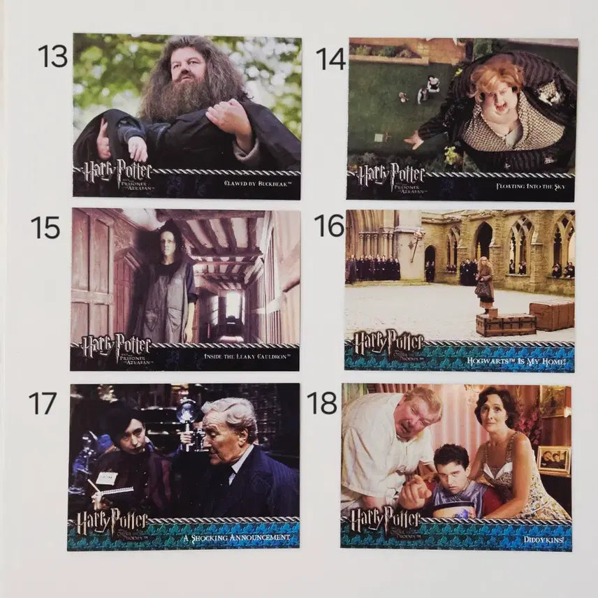 [BUNJANG] Harry Potter Official Goods Random Trading Cards (29 pcs) / 해리포터 정식 굿즈 랜덤 트레이딩 카드 29장