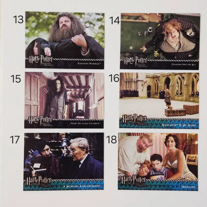 [BUNJANG] Harry Potter Official Goods Random Trading Cards (29 pcs) / 해리포터 정식 굿즈 랜덤 트레이딩 카드 29장