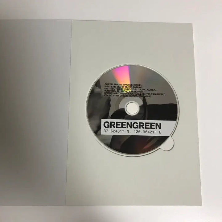 [BUNJANG] CORTIS 2nd Studio Album (Green Version) / 코르티스 개봉 앨범 그린그린 2집 스튜디오 버전