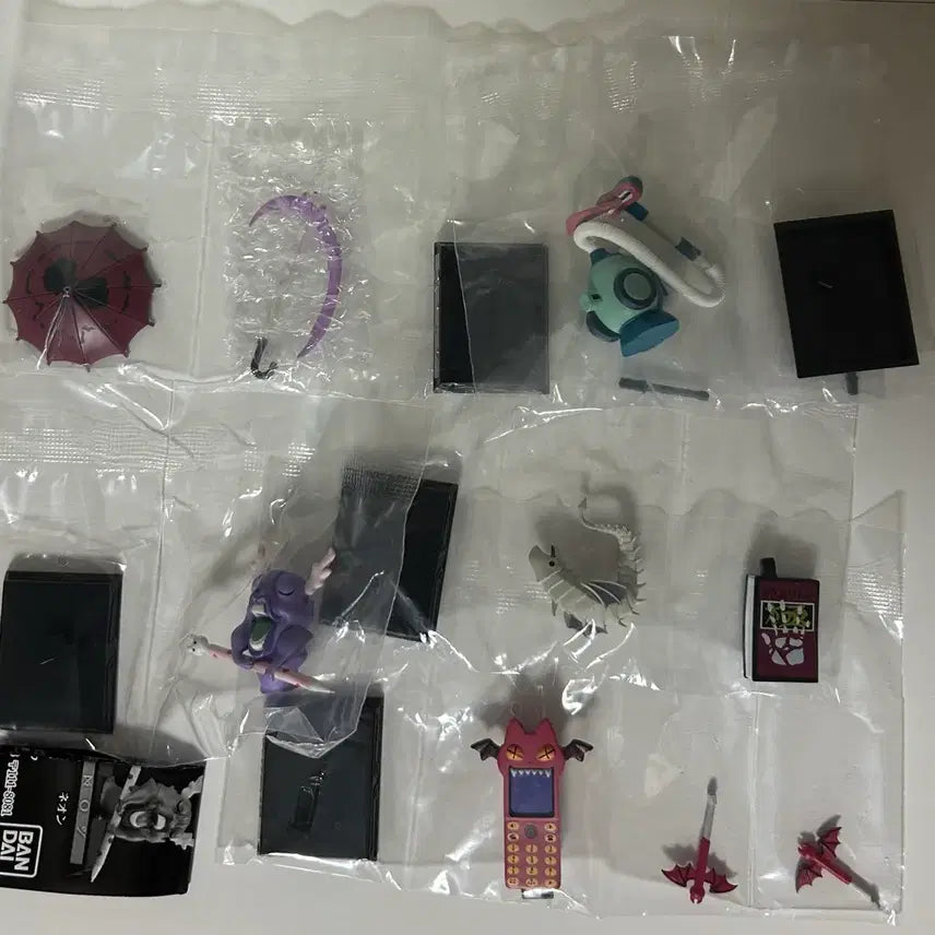 [BUNJANG] Hunter x Hunter Phantom Troupe Weapon Gacha 5-Piece Full Set / 헌터헌터 가샤폰 무기가챠 환영여단 요크신시티 5종 풀셋
