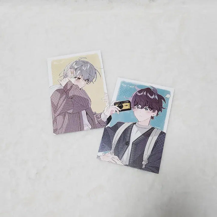 [BUNJANG] Merri Marbling Ian Yoo Geon Postcard Set / 메리마블링 텀블벅 이안 유건 엽서 세트
