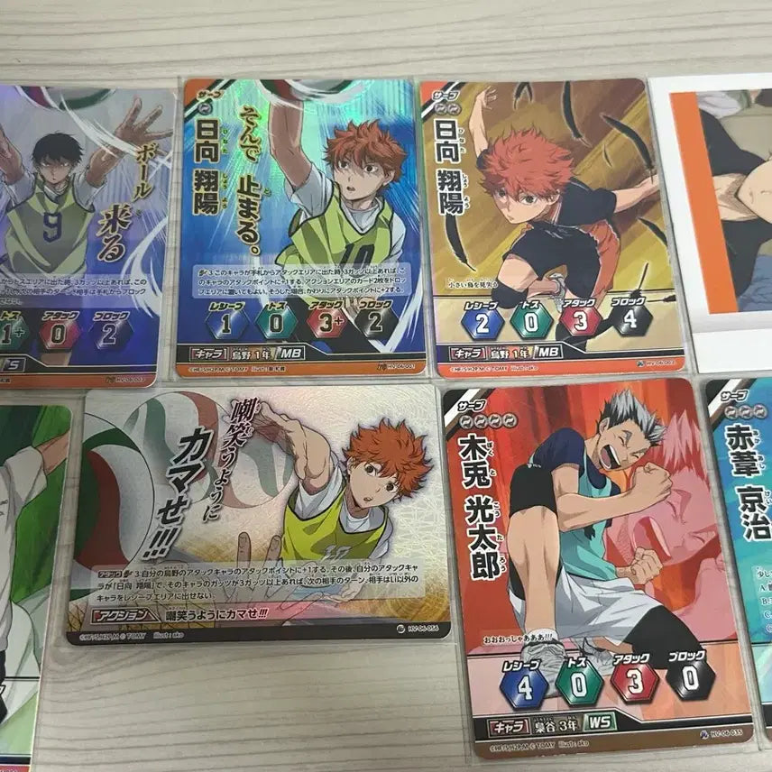 [BUNJANG] Haikyuu!! Character Trading Cards Bundle Set / 하이큐 포카 바보카 일괄 판매