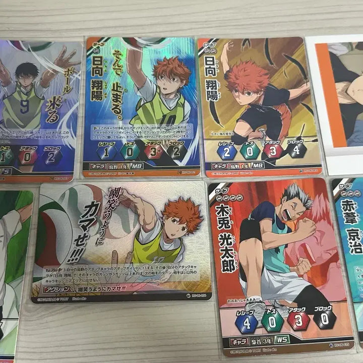 [BUNJANG] Haikyuu!! Character Trading Cards Bundle Set / 하이큐 포카 바보카 일괄 판매