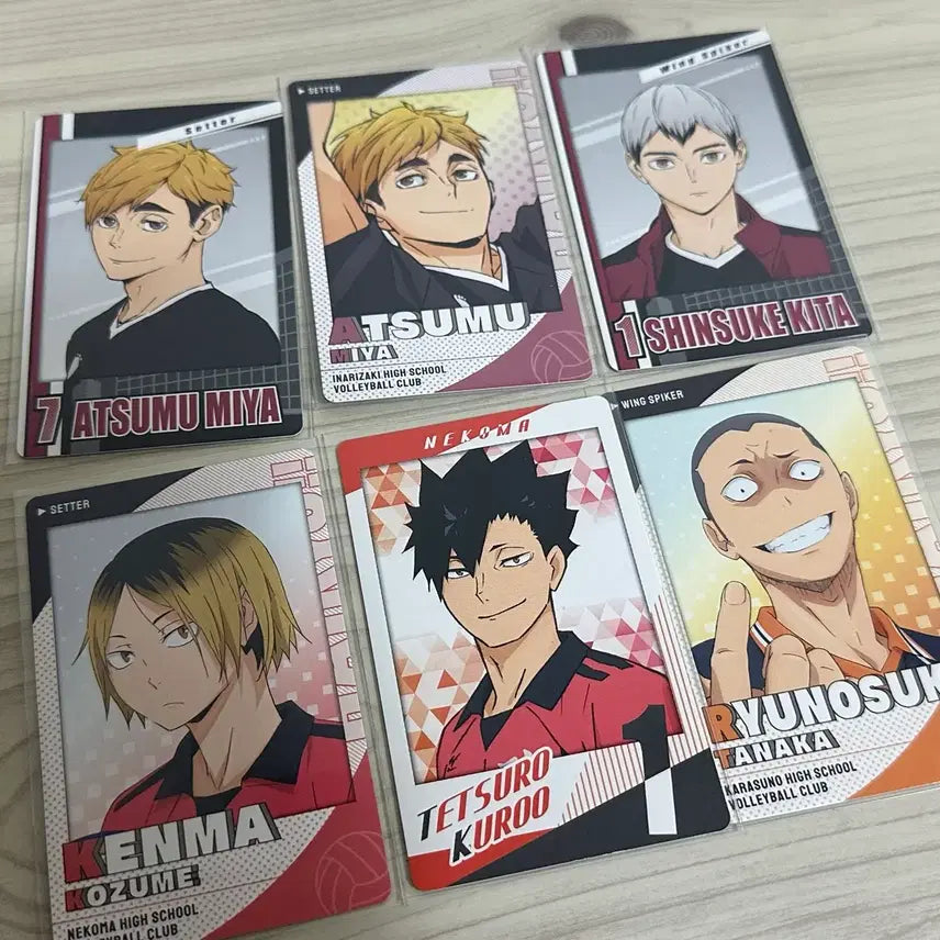 [BUNJANG] Haikyuu!! Character Bromide Bundle Set / 하이큐 포카 세트 일괄 판매