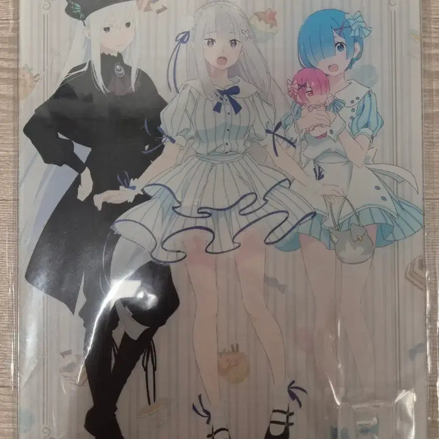 [BUNJANG] Re:Zero Acrylic Stand Party Version - Ram, Emilia, Echidna / Re:zero/리제로 아크릴스탠드 파티버전