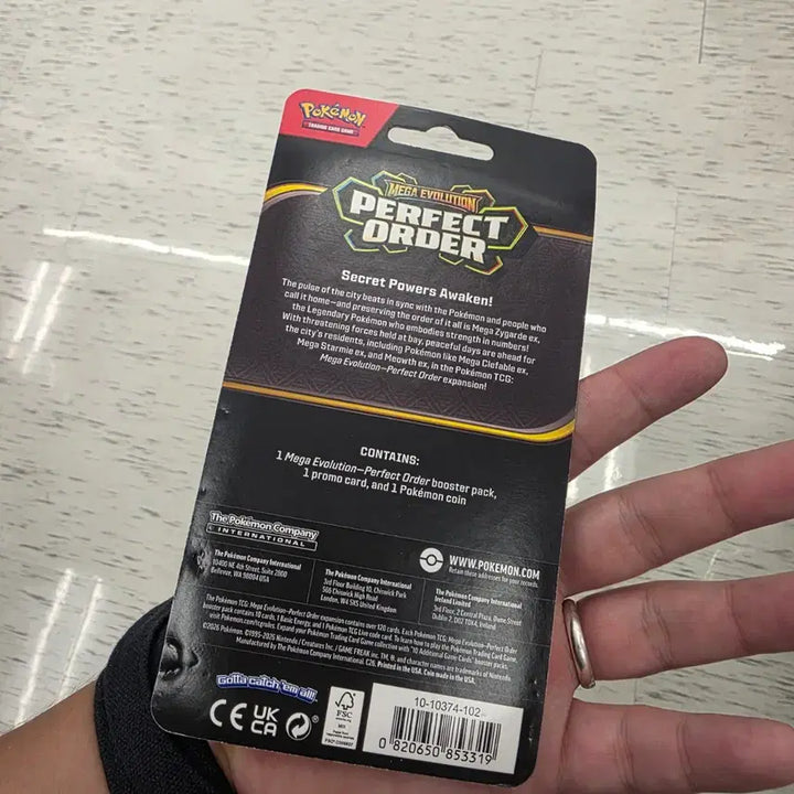 [BUNJANG] Pokemon TCG North American Perfect Order Nihil Zero Single Pack / 4개 포켓몬스터 북미판 퍼펙트오더 니힐제로 단일 팩