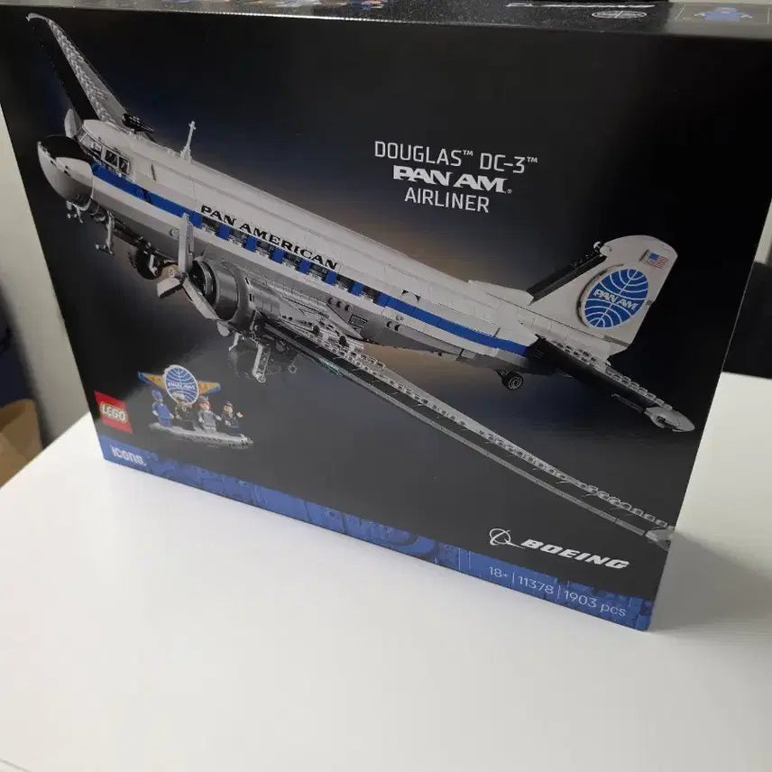 [BUNJANG] LEGO Icons Douglas DC-3 PAN AM 10318 Airplane / (미개봉) 레고 Douglas DC-3 PAN AM 팬암 여객기 11378 (비행기 레고)