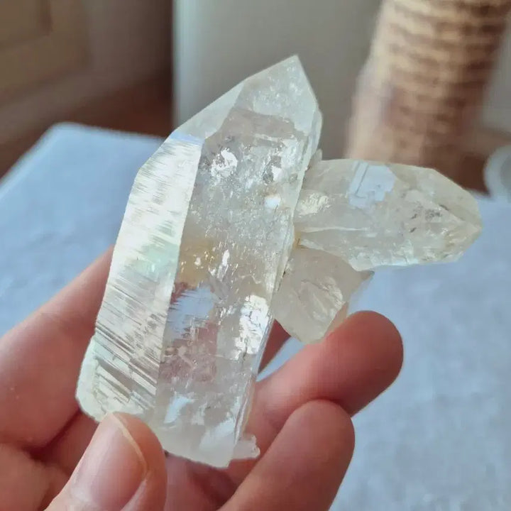 [BUNJANG] Ganesh Himal Himalayan Quartz Cluster - Self-Healed / 초고퀄! 네팔 가네쉬히말 셀프힐드 히말라얀 쿼츠 히말라야 수정 원석 광물