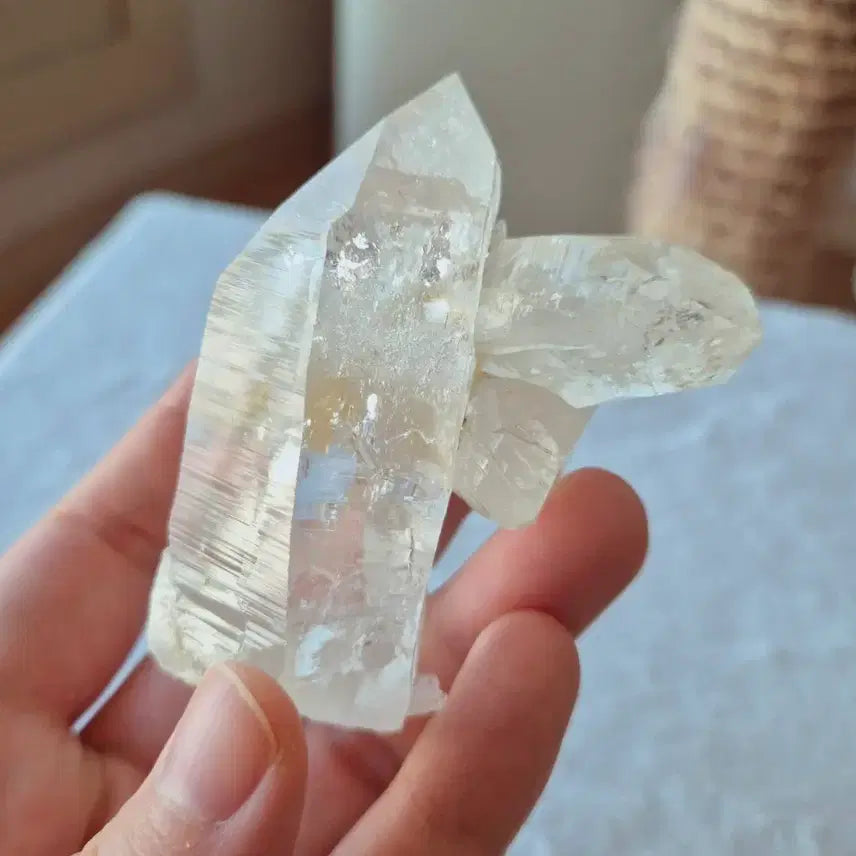 [BUNJANG] Ganesh Himal Himalayan Quartz Cluster - Self-Healed / 초고퀄! 네팔 가네쉬히말 셀프힐드 히말라얀 쿼츠 히말라야 수정 원석 광물