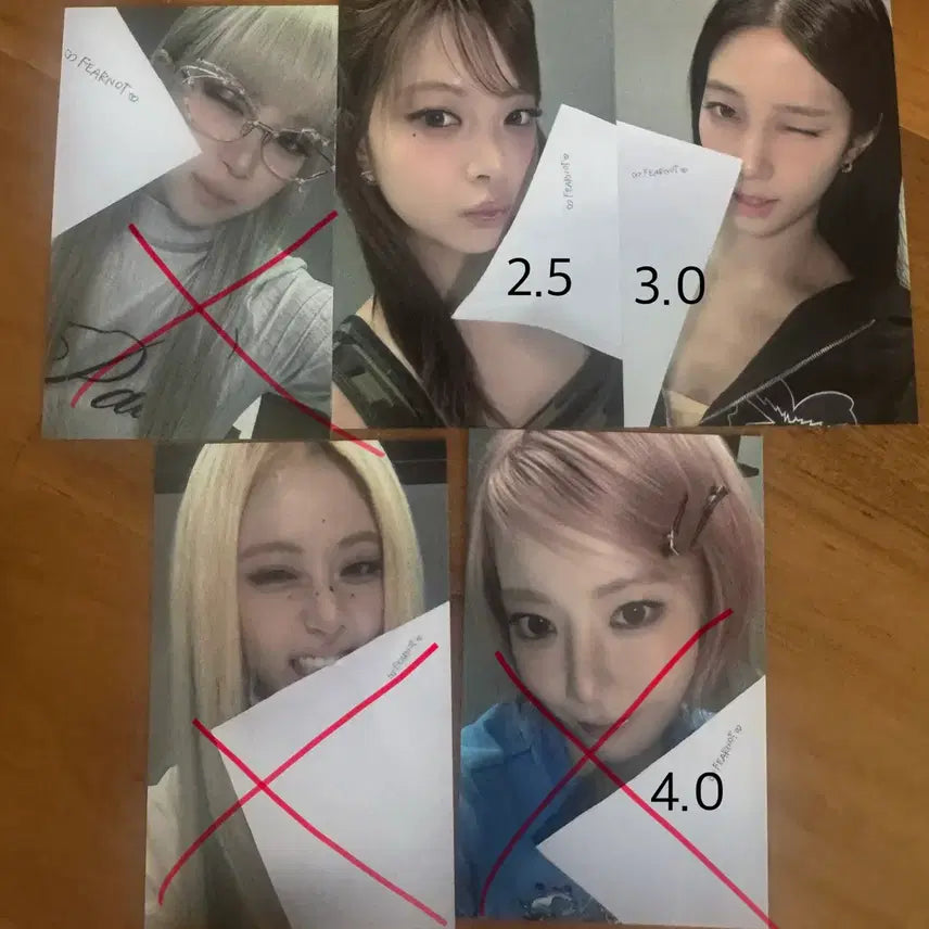 [BUNJANG] LE SSERAFIM Official Broadcast Photocard / 르세라핌 공방 포토카드