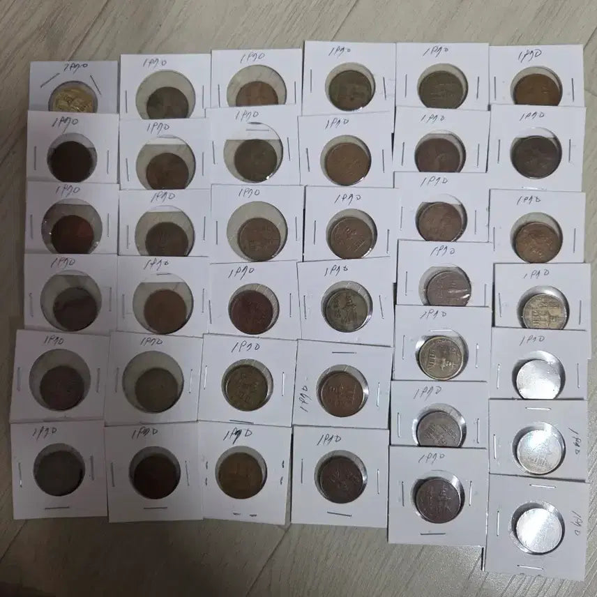[BUNJANG] 1970s Coin Set / 1970년대 동전 세트