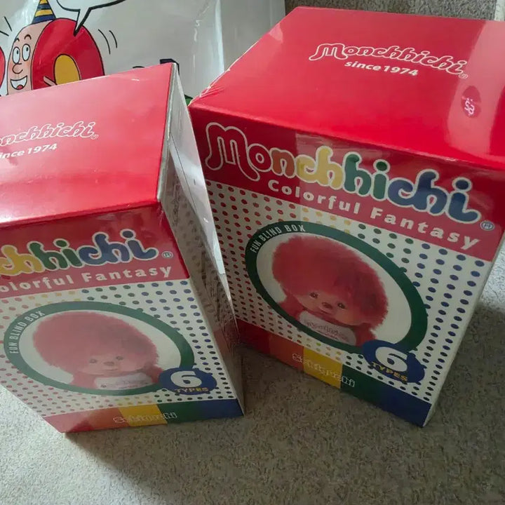 [BUNJANG] Monchhichi Colorful Fantasy Box (Sealed) / 몬치치 컬러풀 판타지 박스(미개봉 새상품)