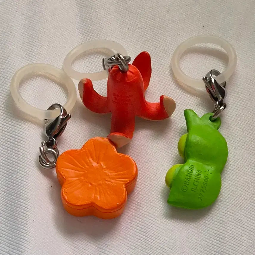 [BUNJANG] Sanrio Cinnamoroll &amp; Rilakkuma Automaton Keyring Bundle Set / 산리오 시나모롤 코리락쿠마 오토마톤 키링 메지루시 일괄