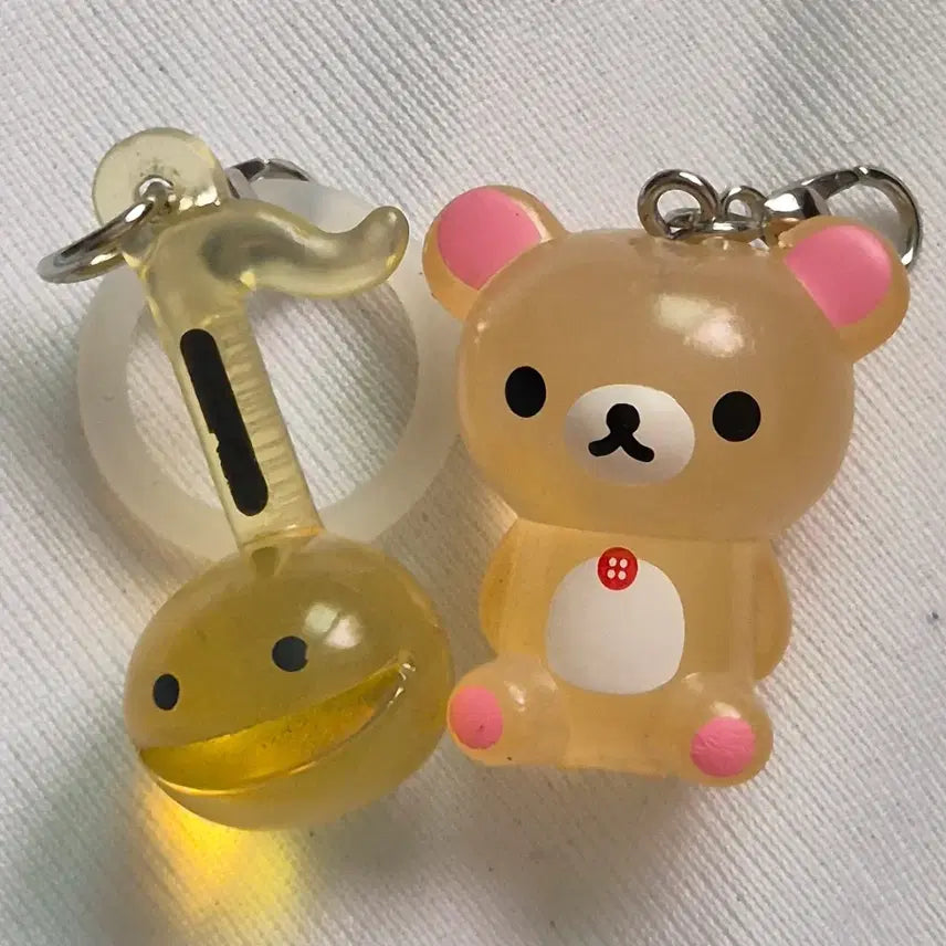 [BUNJANG] Sanrio Cinnamoroll &amp; Rilakkuma Automaton Keyring Bundle Set / 산리오 시나모롤 코리락쿠마 오토마톤 키링 메지루시 일괄