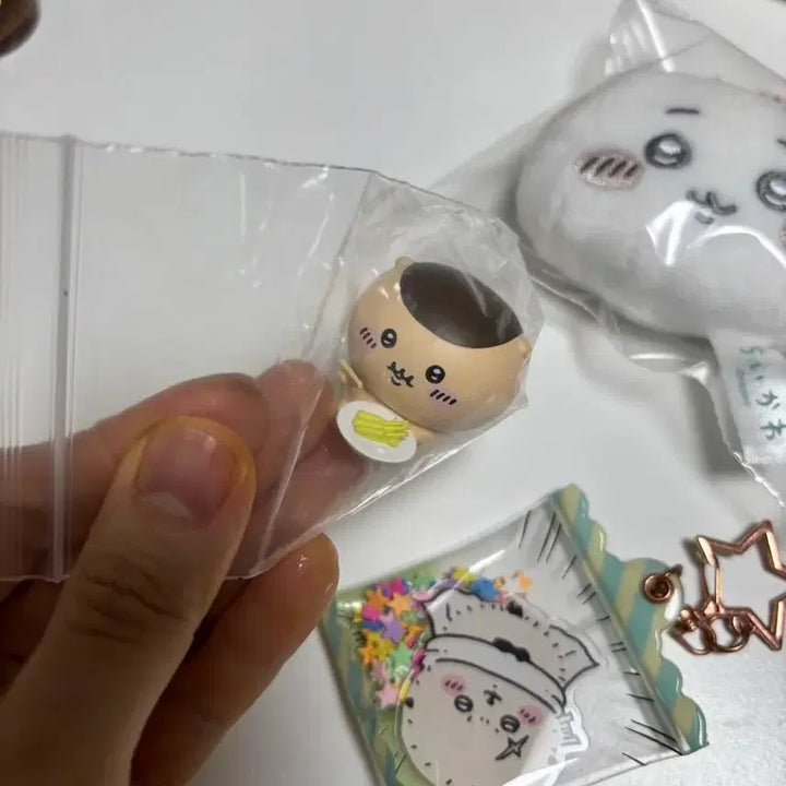 [BUNJANG] Chiikawa Kurimanju &amp; Rakko Doll &amp; Keychain Bundle Set / 치이카와 라인업 일괄 (쿠리만쥬 랏코)