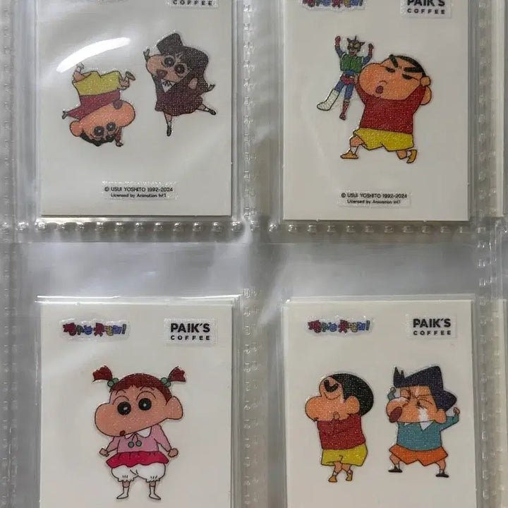 [BUNJANG] Crayon Shin-chan Shin-chan Sticker Bundle / 짱구는 못말려 짱구 띠부씰 일괄
