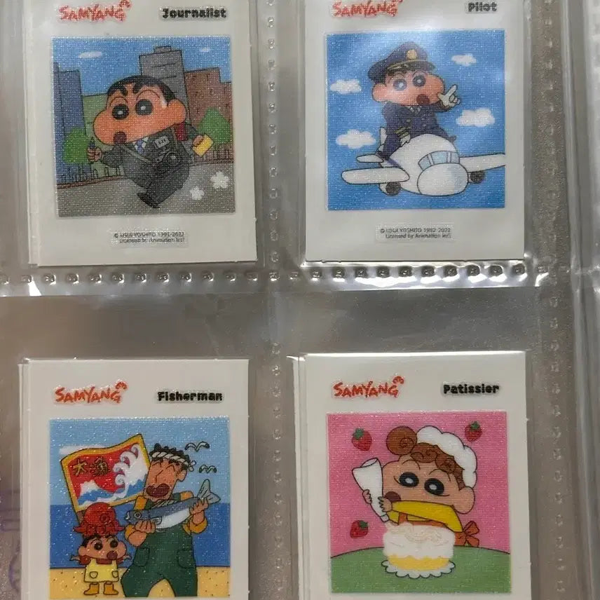 [BUNJANG] Crayon Shin-chan Shin-chan Sticker Bundle / 짱구는 못말려 짱구 띠부씰 일괄