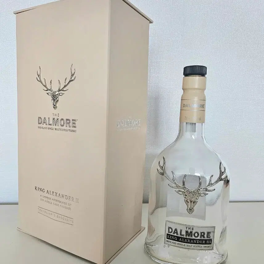 [BUNJANG] Dalmore King Alexander III Empty Bottle / 달모어 DALMORE 킹알렉산더III 양주 위스키 공병 빈병 술병