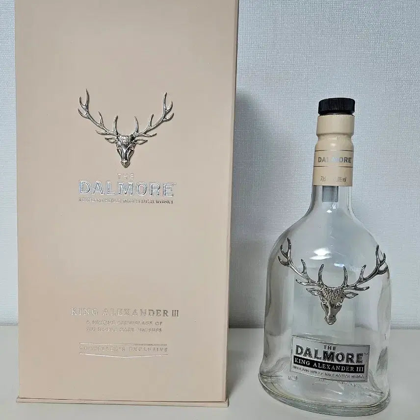 [BUNJANG] Dalmore King Alexander III Empty Bottle / 달모어 DALMORE 킹알렉산더III 양주 위스키 공병 빈병 술병