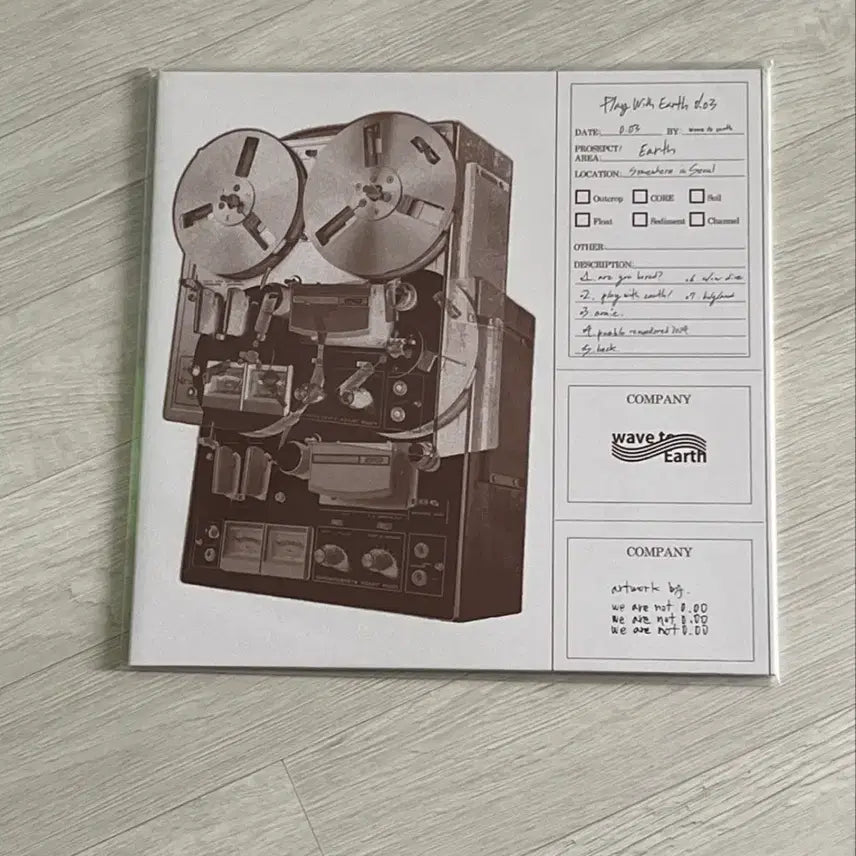 [BUNJANG] Wave To Earth 0.03 LP Ivory Sealed / 웨이브투어스 0.03 LP 미개봉 아이보리