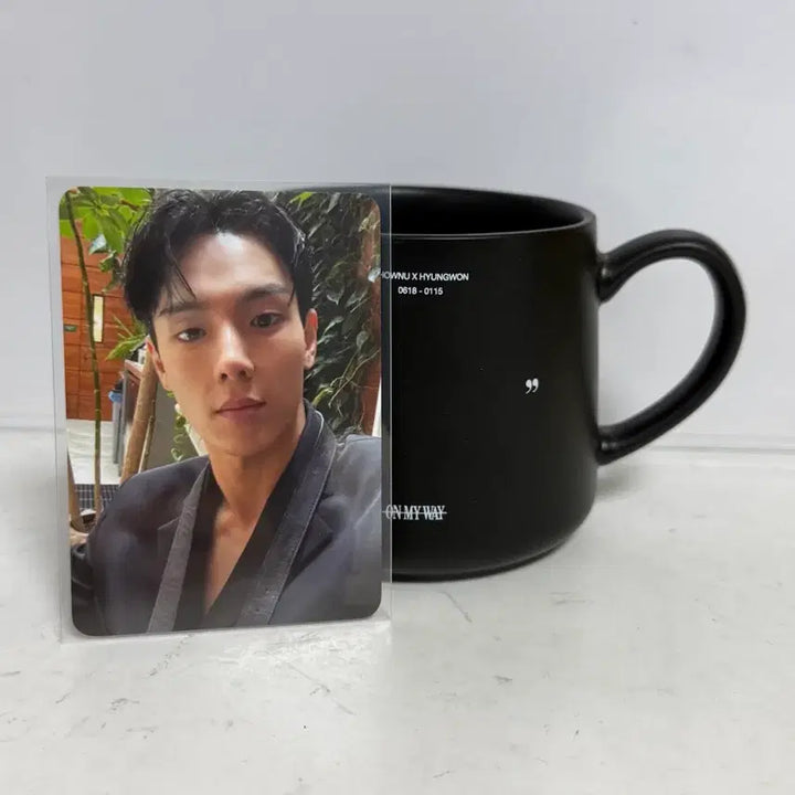 [BUNJANG] Shownu X Hyungwon On My Way Exhibition Mug Cup / {택포} 셔누형원 on my way 전시회 머그컵