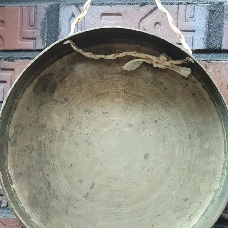 [BUNJANG] Vintage Jing Musical Instrument / 빈티지 징 / 풍물놀이 징