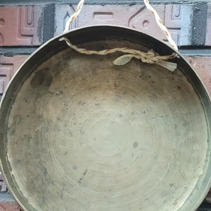 [BUNJANG] Vintage Jing Musical Instrument / 빈티지 징 / 풍물놀이 징