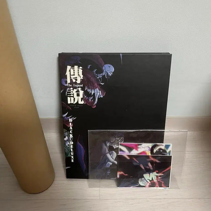 [BUNJANG] Choi Sung Legend Black Deluxe CD Bundle Set with Poster &amp; Stickers / 최성 전설 블랙디럭스 cd 포스터 스티커 포함