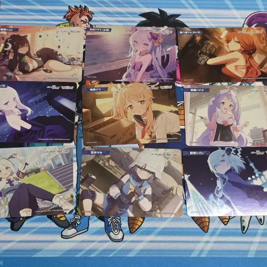 [BUNJANG] WIXOSS Blue Archive Card Bundle Set / 위크로스 블루아카이브 카드 일괄