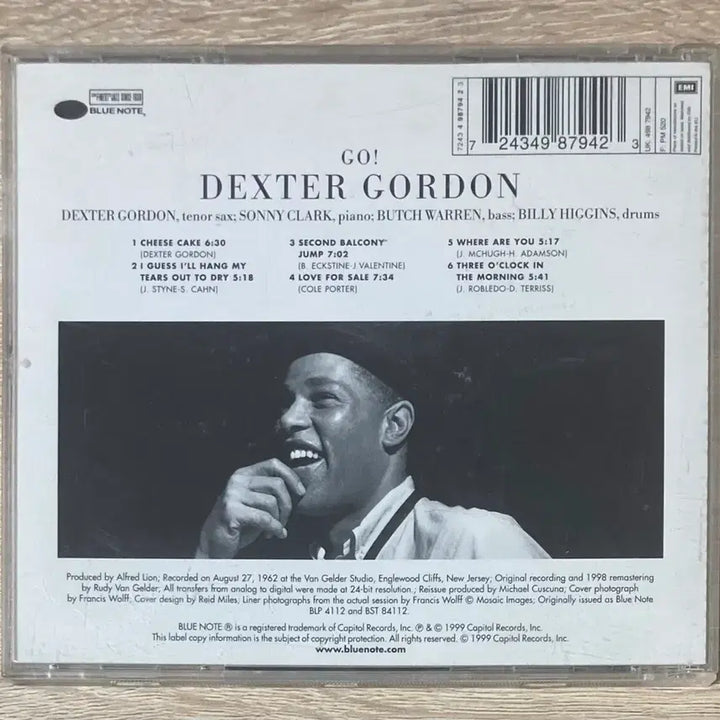 [BUNJANG] Dexter Gordon Go! CD / 덱스터 고든 (Dexter Gordon) - Go! CD 판매