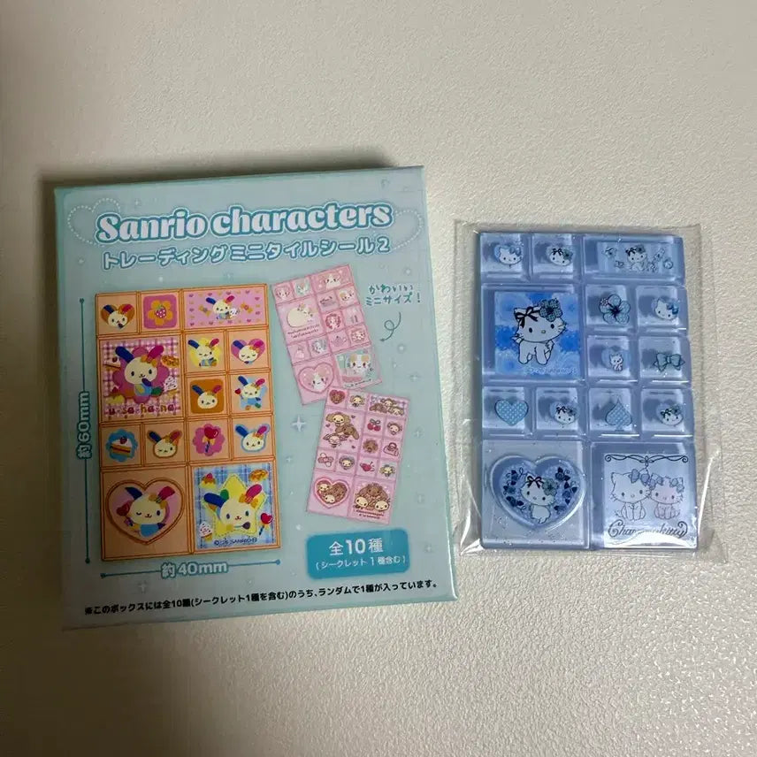 [BUNJANG] Sanrio Tile Mini Sticker (Charmmy) / 산리오 타일 미니스티커 (챠미)