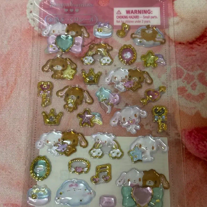 [BUNJANG] Sugarbunnies Bong Bong Stickers / (정품) 슈가바니즈 봉봉 스티커