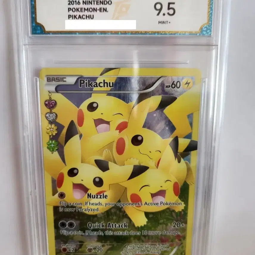 [BUNJANG] Pokemon Card Pikachu Special Edition / 심쿵피카츄 영문판TQG 9.5 포켓몬카드