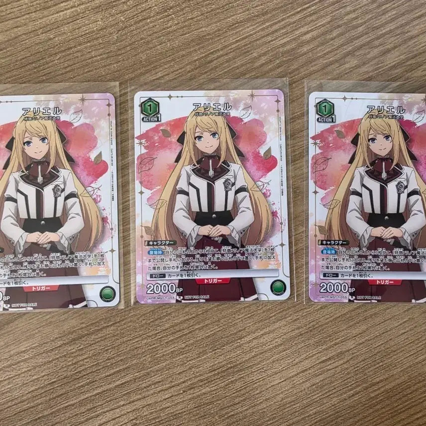 [BUNJANG] Union Arena Ariel Promo Card Set / 유니온아레나 아리엘 프로모 카드