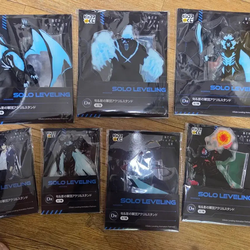 [BUNJANG] Solo Leveling Sung Jinwoo Piccoma Lottery D Prize Full Set Acrylic Stand / 초희귀)나혼자만레벨업 성진우 픽코마 쿠지 제일복권 아크릴 스탠드 D상 전종